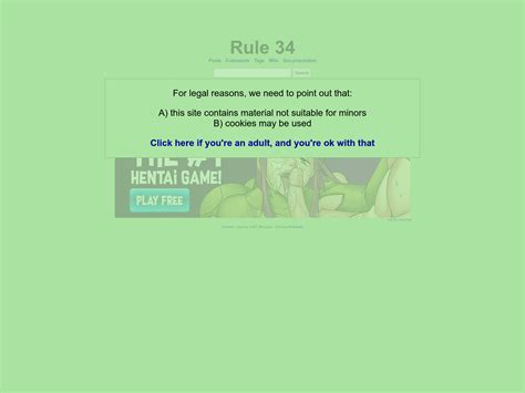 Rule 34 actually has a few rules (aside from the rule that is Rule 34, of course). . R34 paheal net